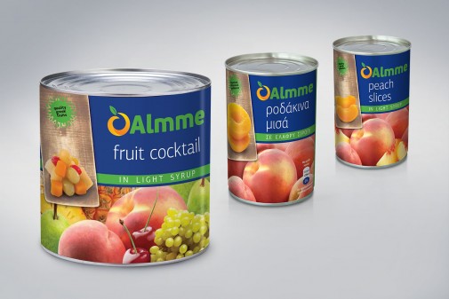 Σχεδίαση ετικέτας κονσέρβας κομπόστας