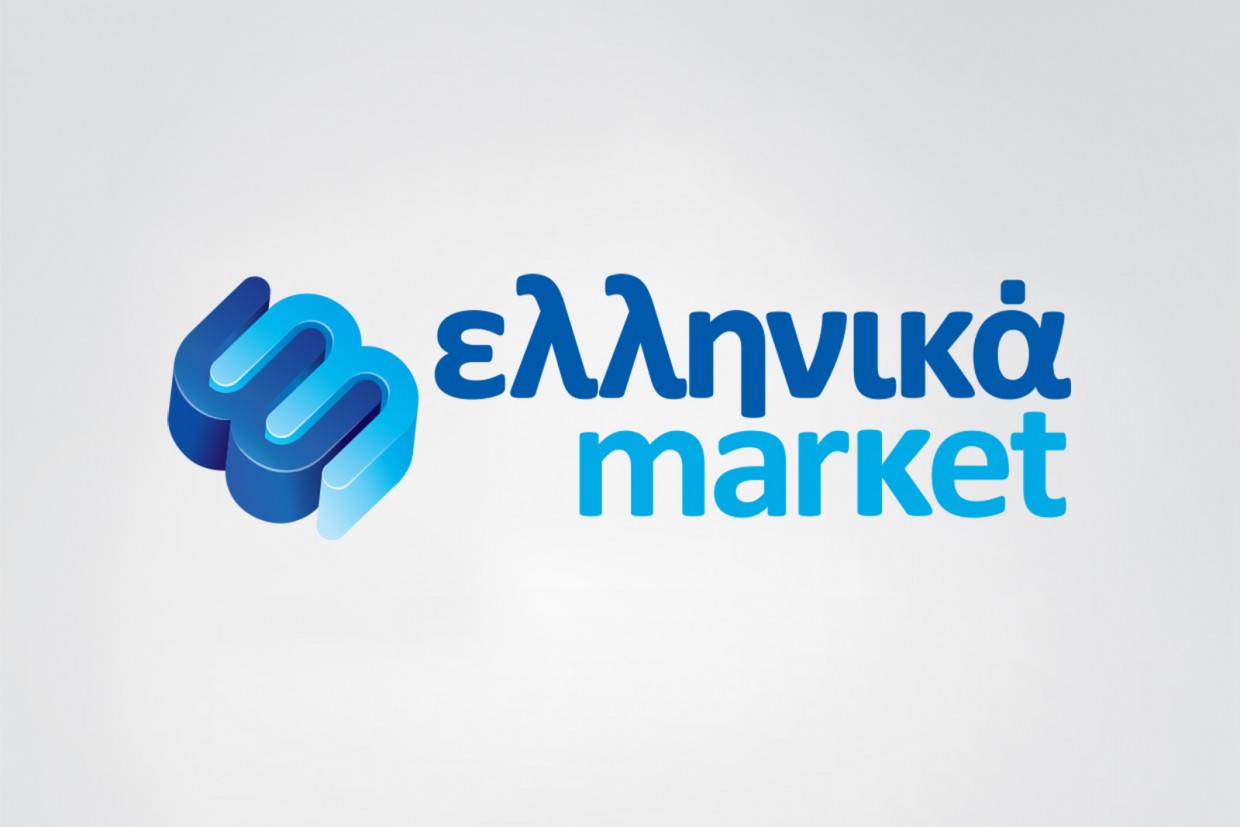 Ellinika market logo design by Packaging & Design