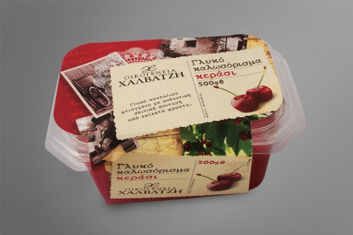 Σχεδιασμός συσκευασίας γλυκό κουταλιού