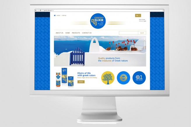 Σχεδίαση site: greek-elixir.gr, Ιστοσελίδα