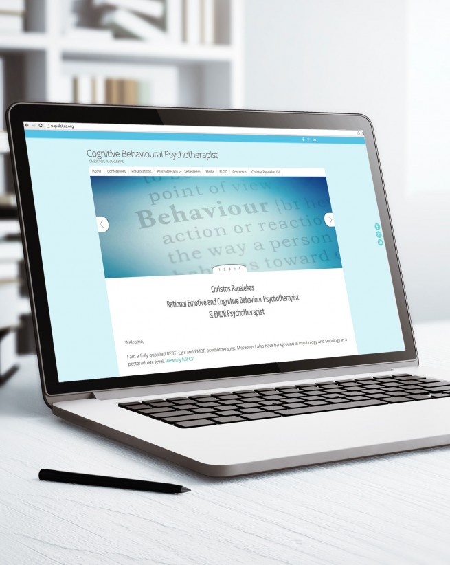 Σχεδιασμός Ιστοσελίδας, Εταιρική Ιστοσελίδα, Ψυχολόγος